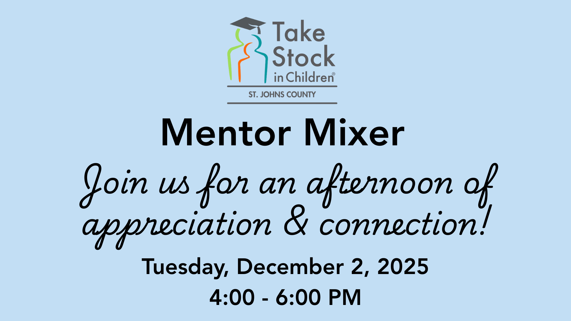 Mentor Mixer December 2, 2025